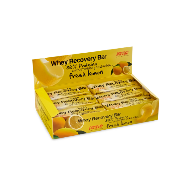 barritas proteicas Recovery fresh lemon exp.18 ud