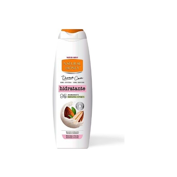 Natural Honey gel de ducha hidratante con extracto de almendra